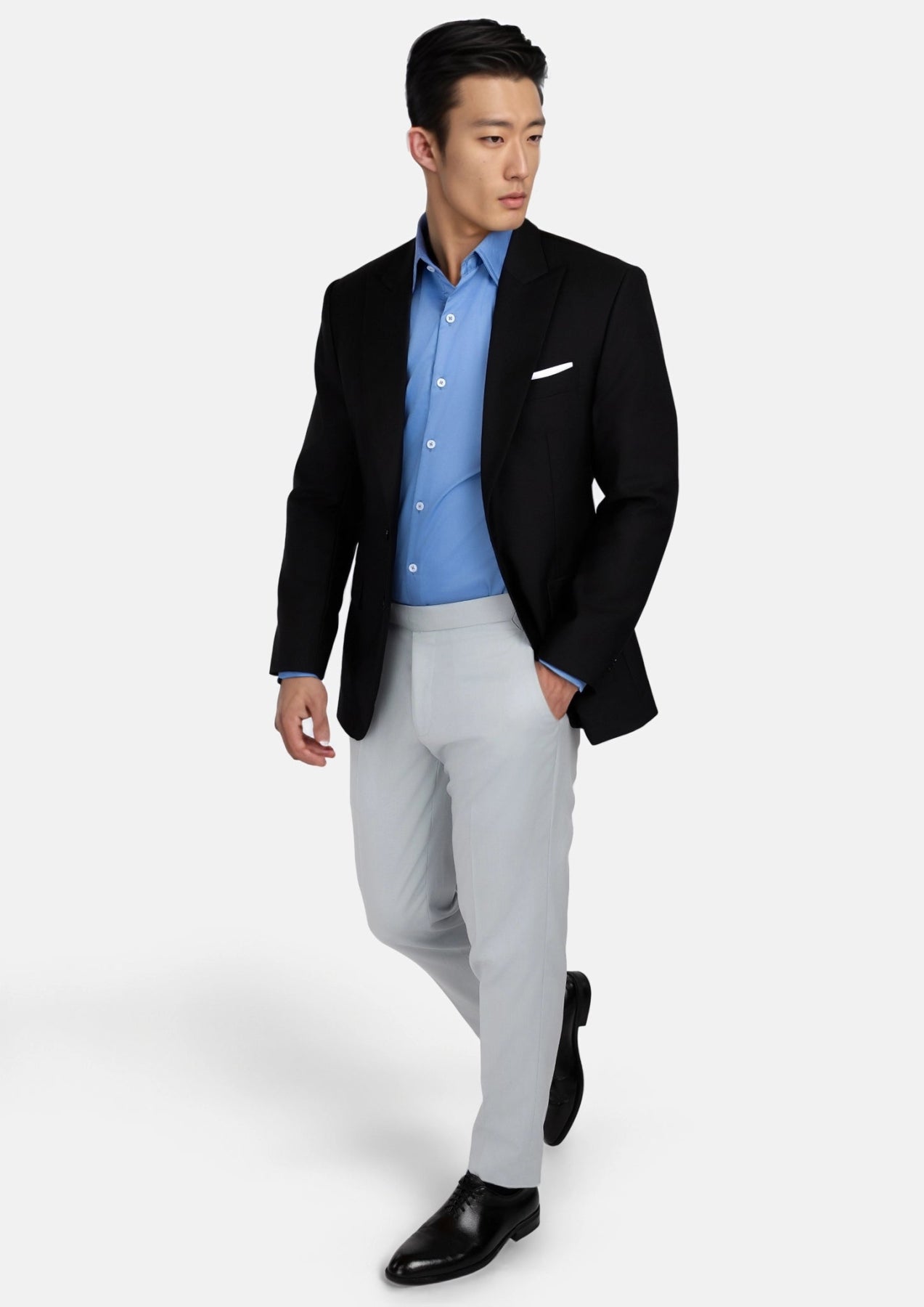 Onyx Black Bryant Jacket - SARTORO