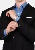 Onyx Black Bryant Jacket - SARTORO720