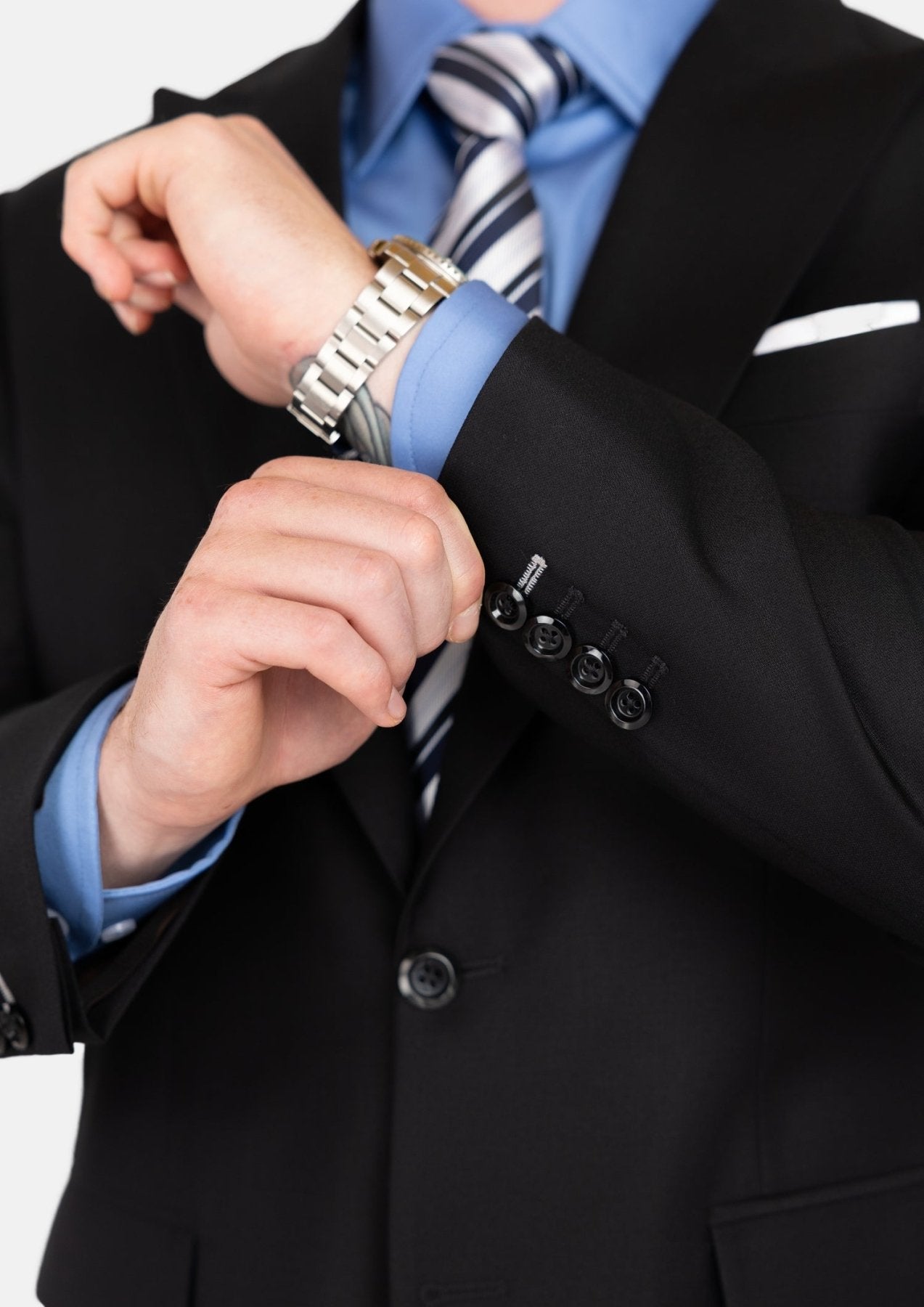 Onyx Black Bryant Suit - SARTORO