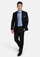 Onyx Black Bryant Suit - SARTORO874