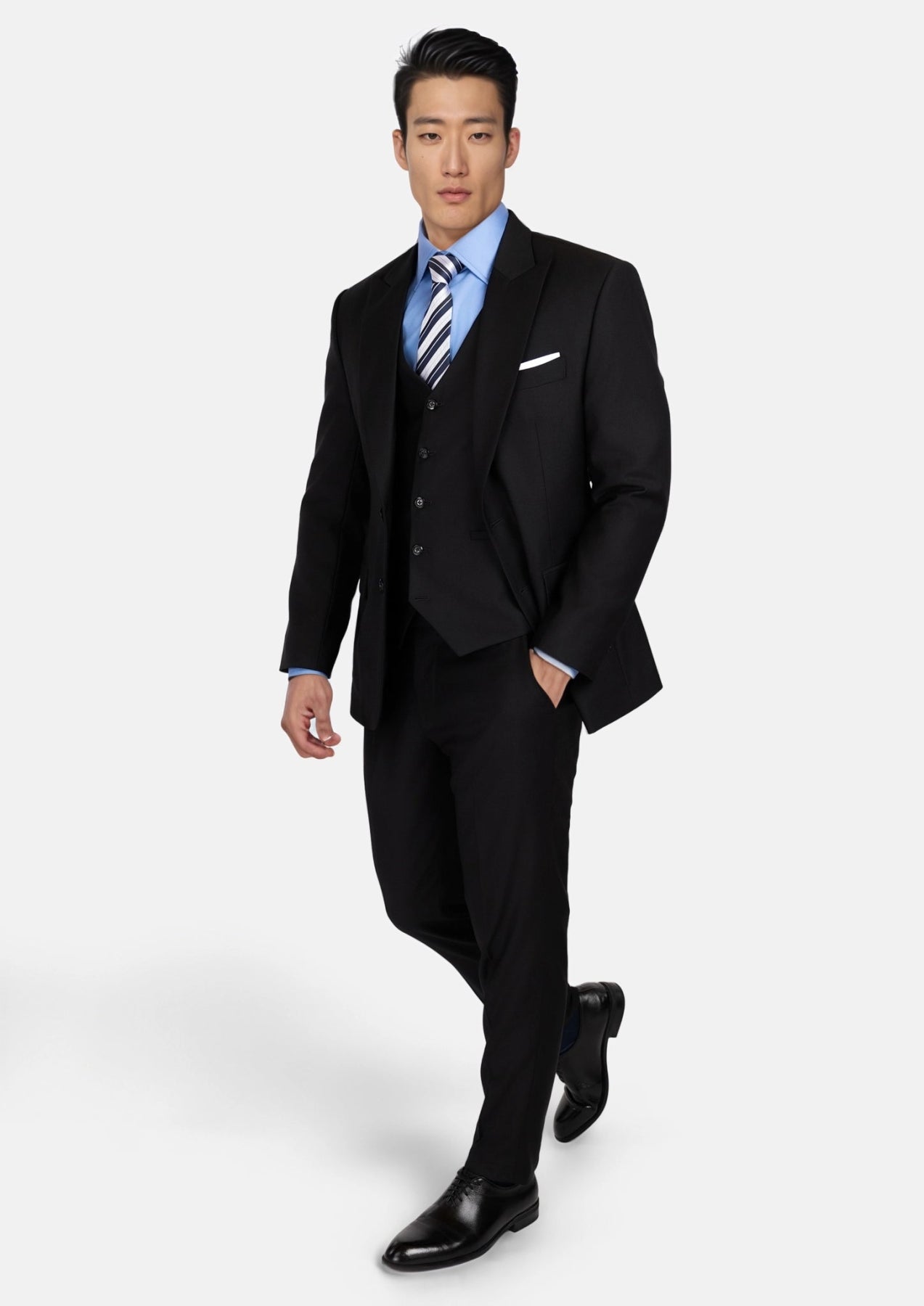 Onyx Black Bryant Suit - SARTORO