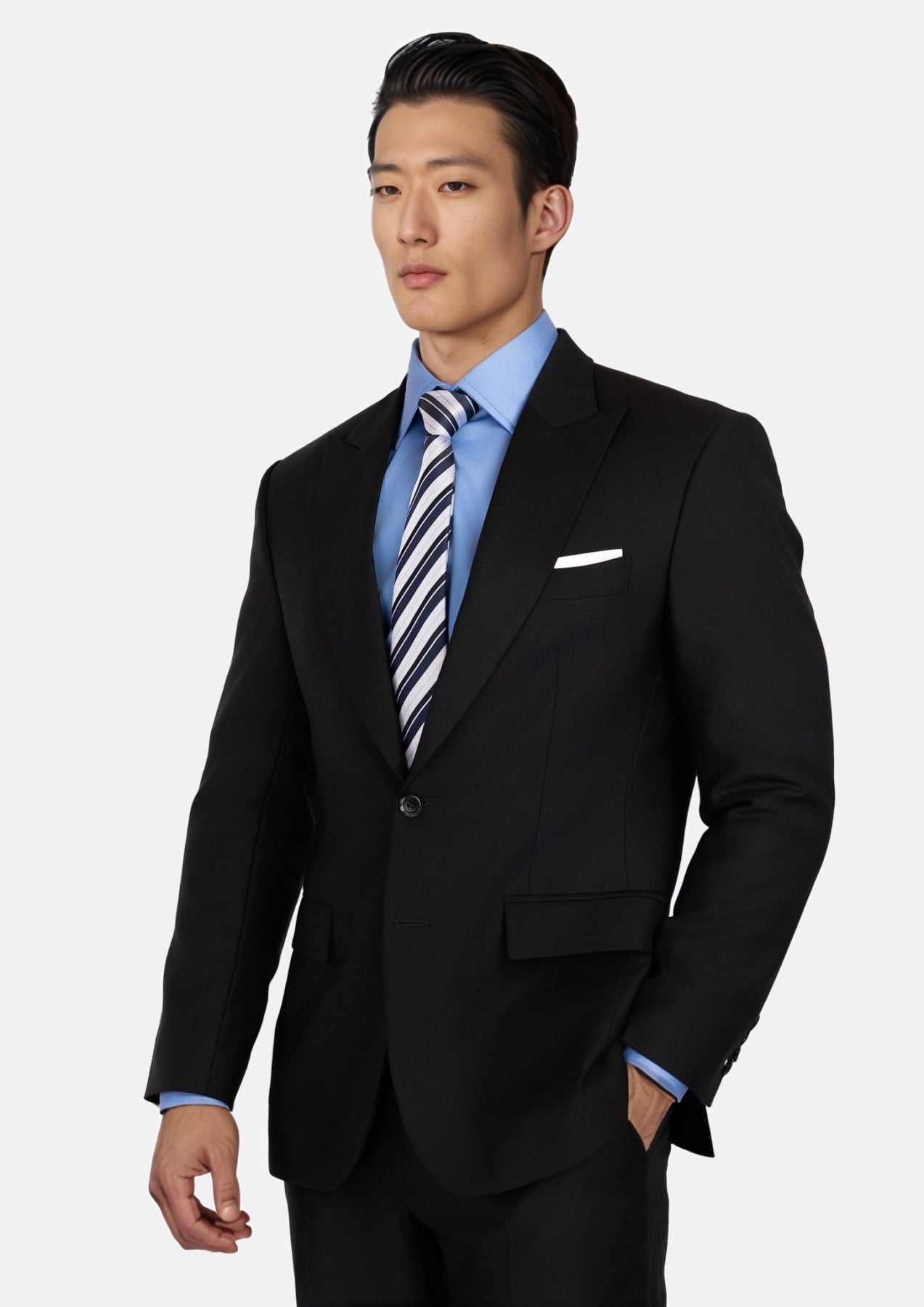 Onyx Black Bryant Suit - SARTORO