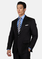 Onyx Black Bryant Suit - SARTORO319