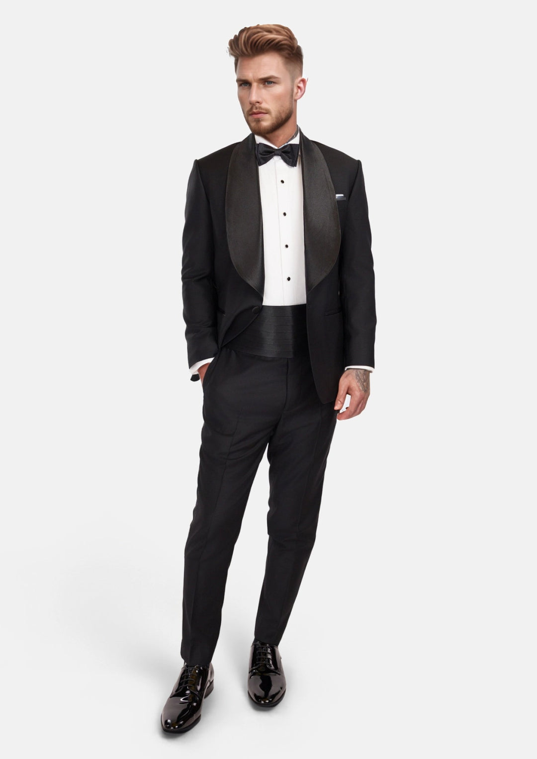 Onyx Black Monroe Tuxedo - SARTORO