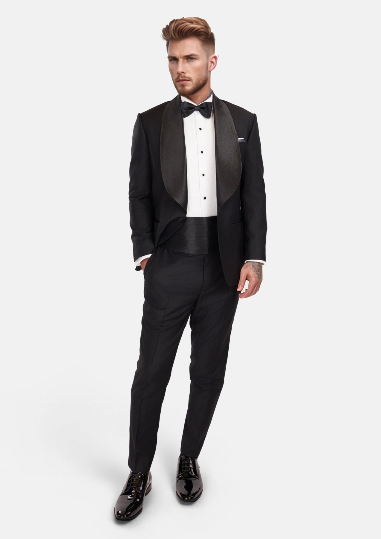 Onyx Black Monroe Tuxedo - SARTORO
