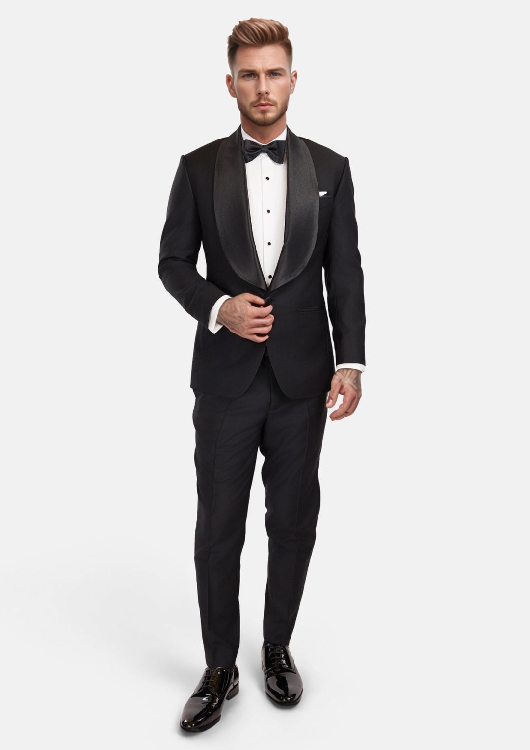 Onyx Black Monroe Tuxedo - SARTORO