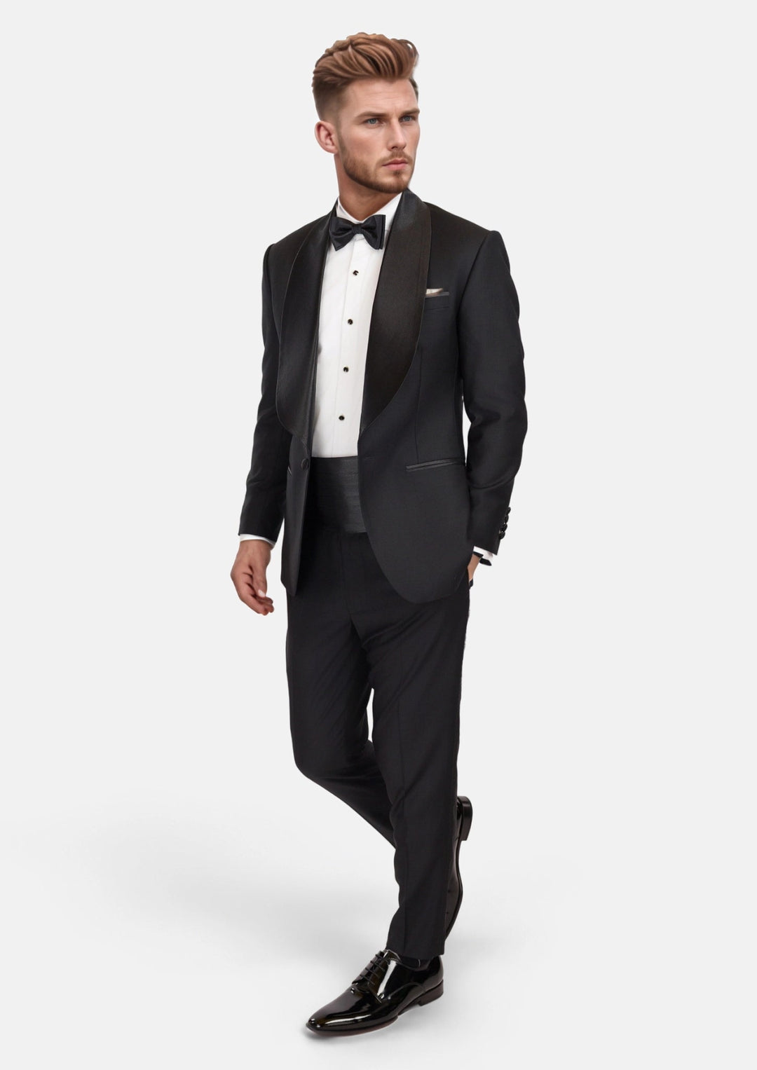 Onyx Black Monroe Tuxedo - SARTORO