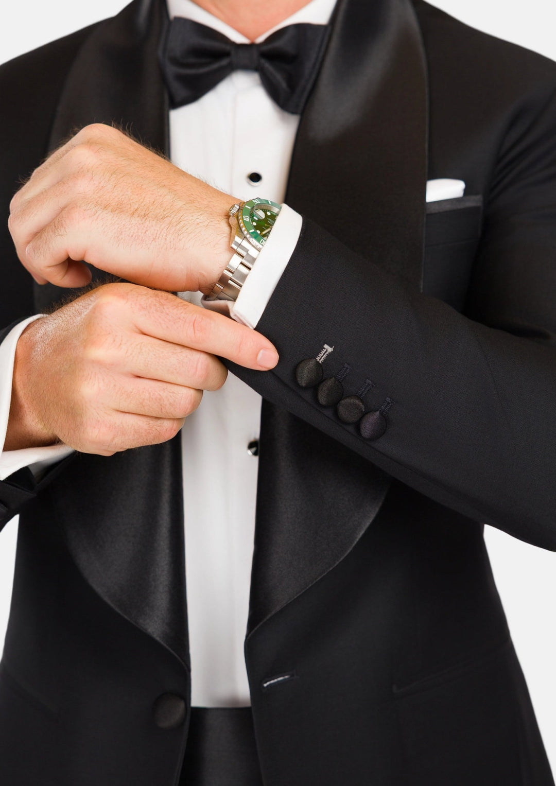 Onyx Black Monroe Tuxedo - SARTORO
