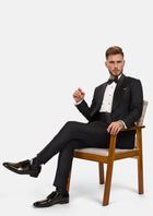 Onyx Black Monroe Tuxedo - SARTORO530