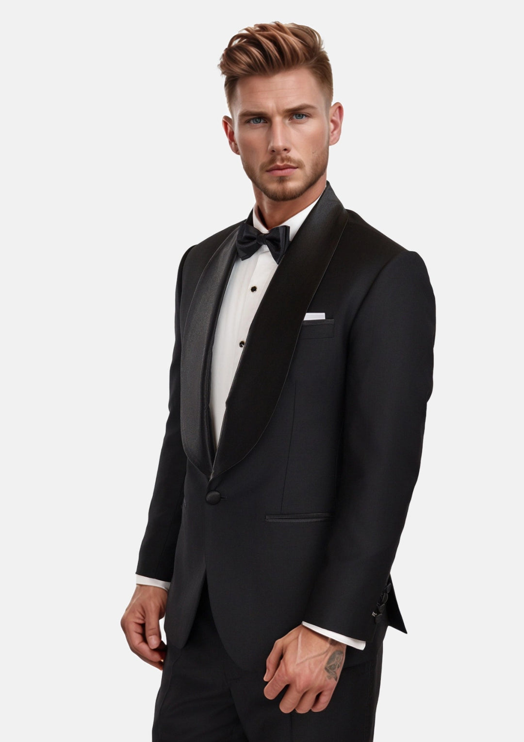 Onyx Black Monroe Tuxedo - SARTORO
