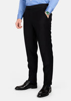 Onyx Black Pants - SARTORO306