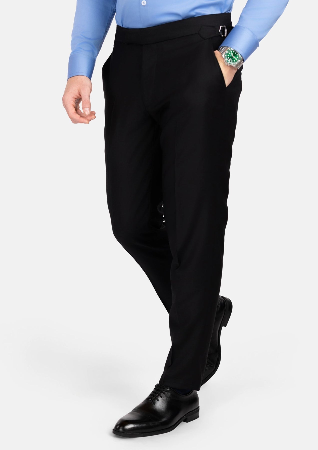 Onyx Black Pants - SARTORO