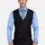 Onyx Black Vest - SARTORO