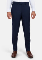 Oxford Blue Flannel Pants - SARTORO925
