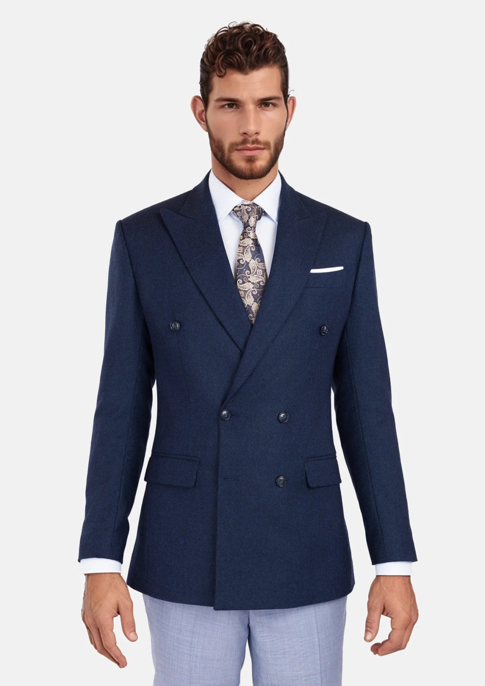 Oxford Blue Flannel Jacket439