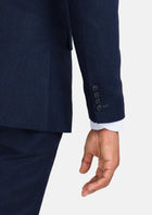 Oxford Blue Flannel Waverly Suit - SARTORO766