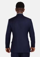 Oxford Blue Pinstripe Thompson Suit - SARTORO809
