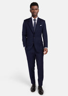 Oxford Blue Pinstripe Thompson Suit - SARTORO477