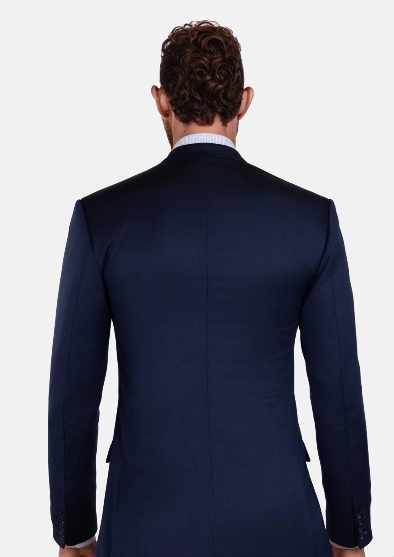 Oxford Navy Ellis Jacket - SARTORO