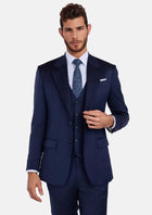 Oxford Navy Ellis Suit - SARTORO265