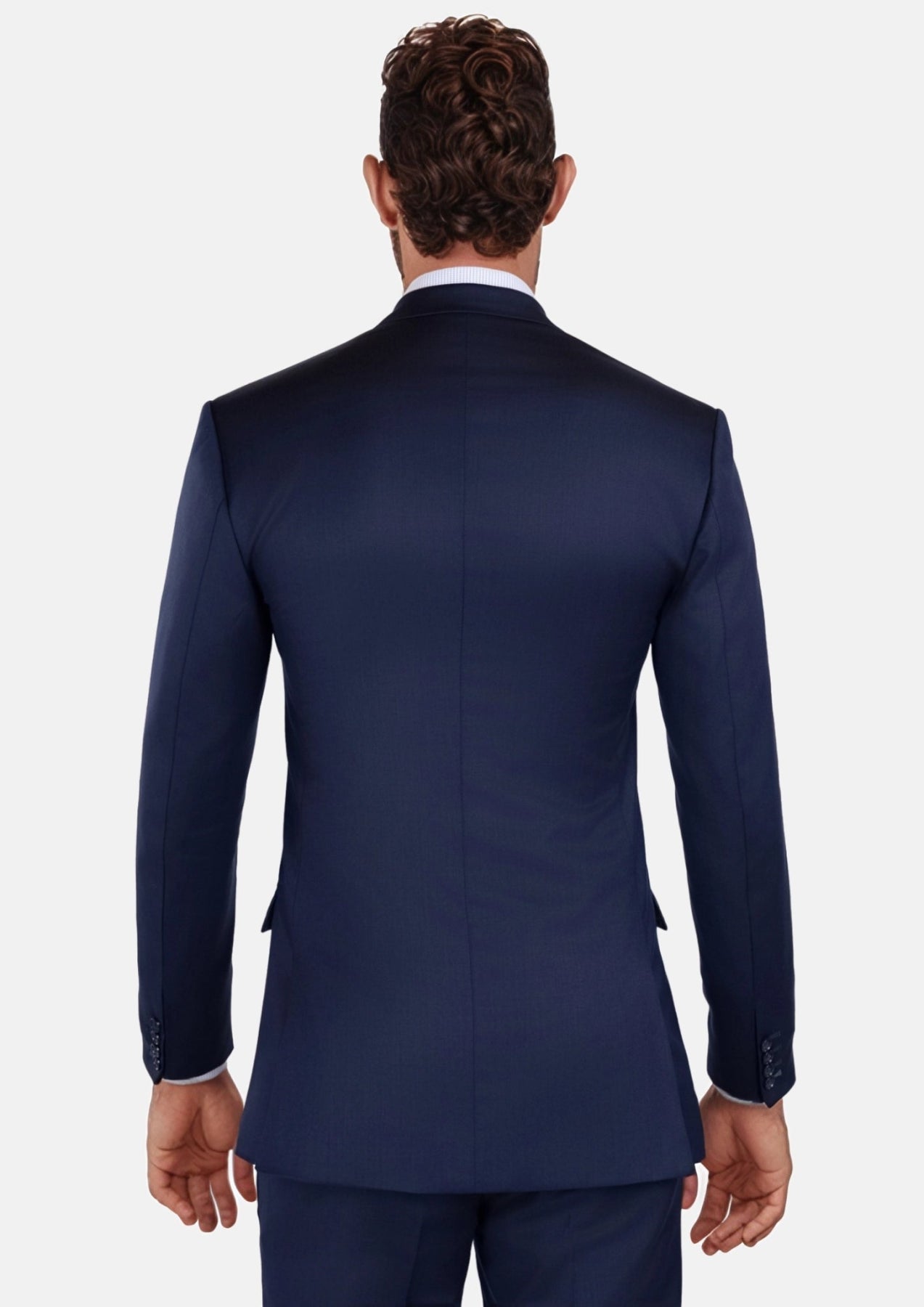 Oxford Navy Ellis Suit - SARTORO