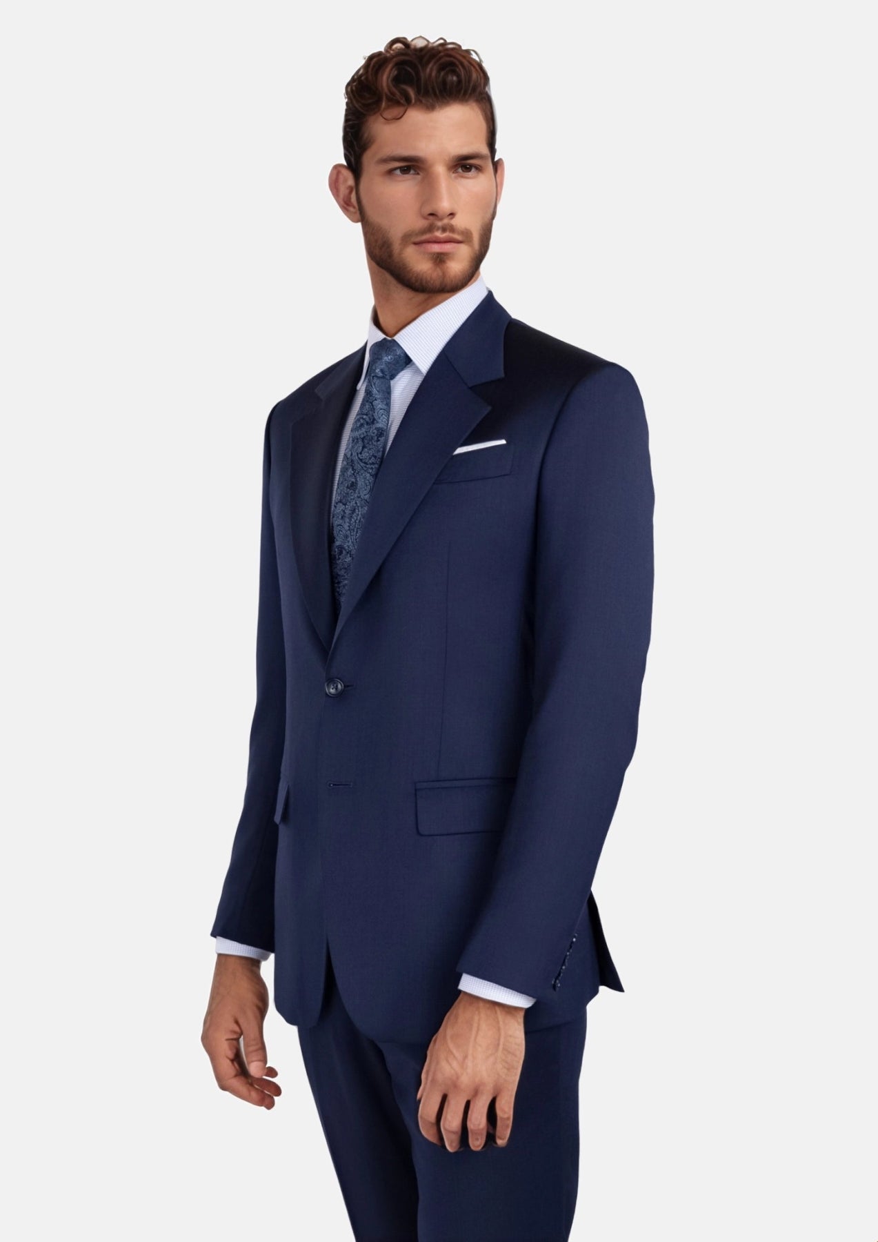Oxford Navy Ellis Suit
