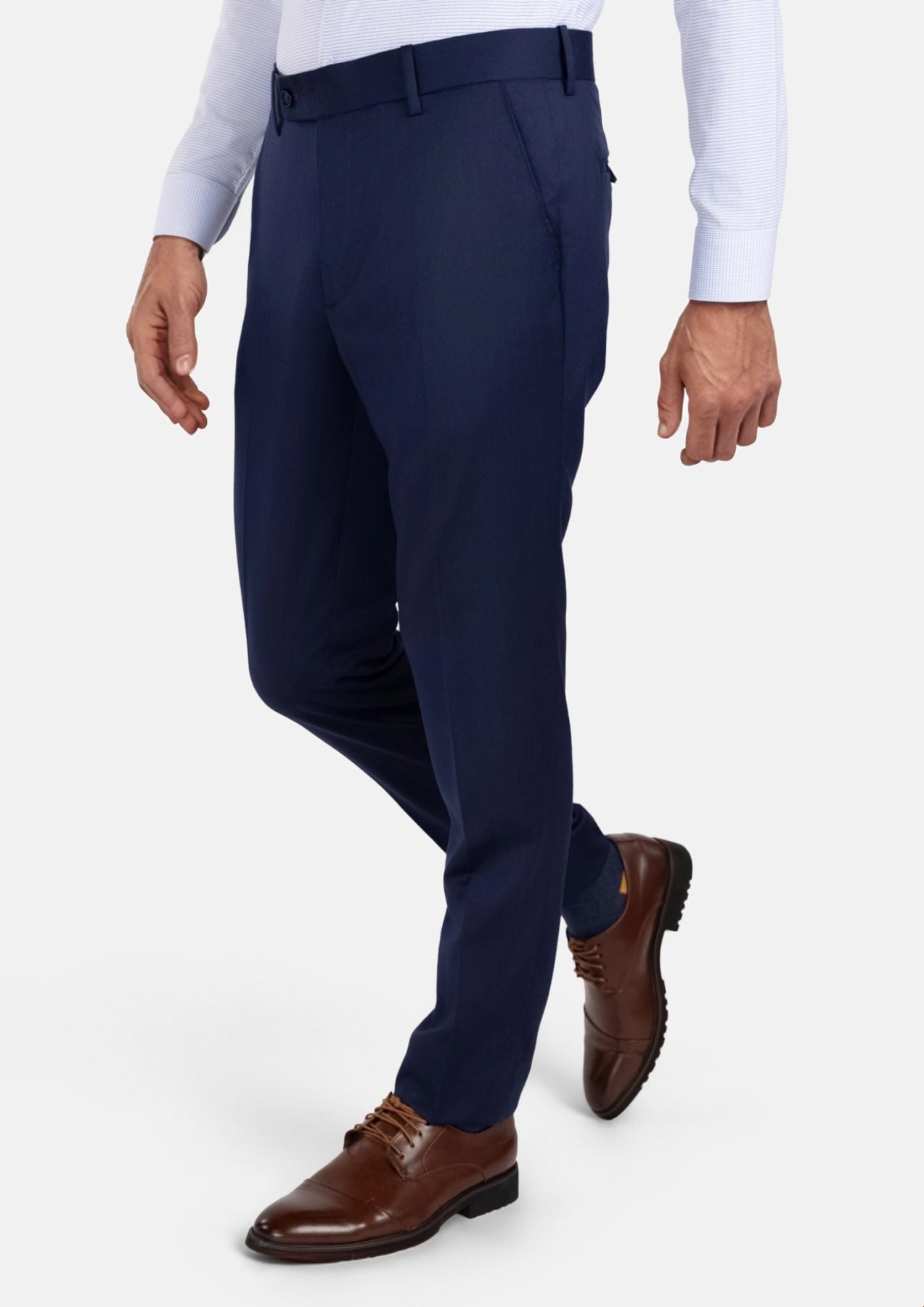 Oxford Navy Pants - SARTORO