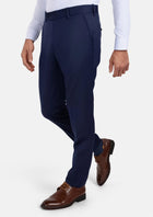 Oxford Navy Pants - SARTORO173