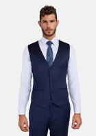 Oxford Navy Vest - SARTORO688
