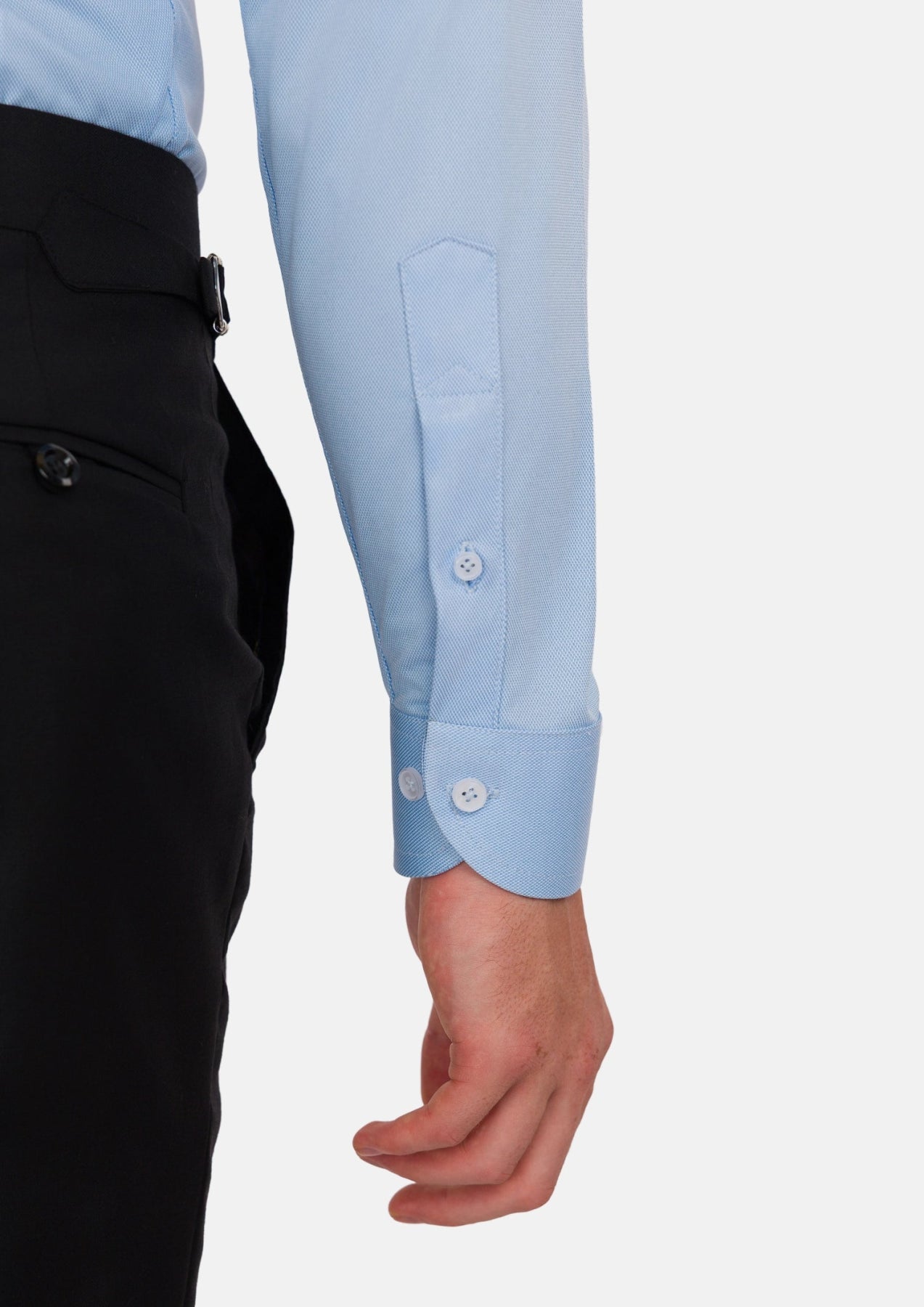 Oxford Sky Twill Shirt - SARTORO