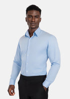 Oxford Sky Twill Shirt - SARTORO265