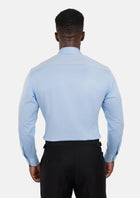 Oxford Sky Twill Shirt - SARTORO723