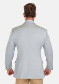 Pale Blue Italian Wool Ellis Jacket - SARTORO
