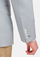 Pale Blue Italian Wool Ellis Jacket - SARTORO137