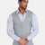 Pale Blue Italian Wool Vest - SARTORO