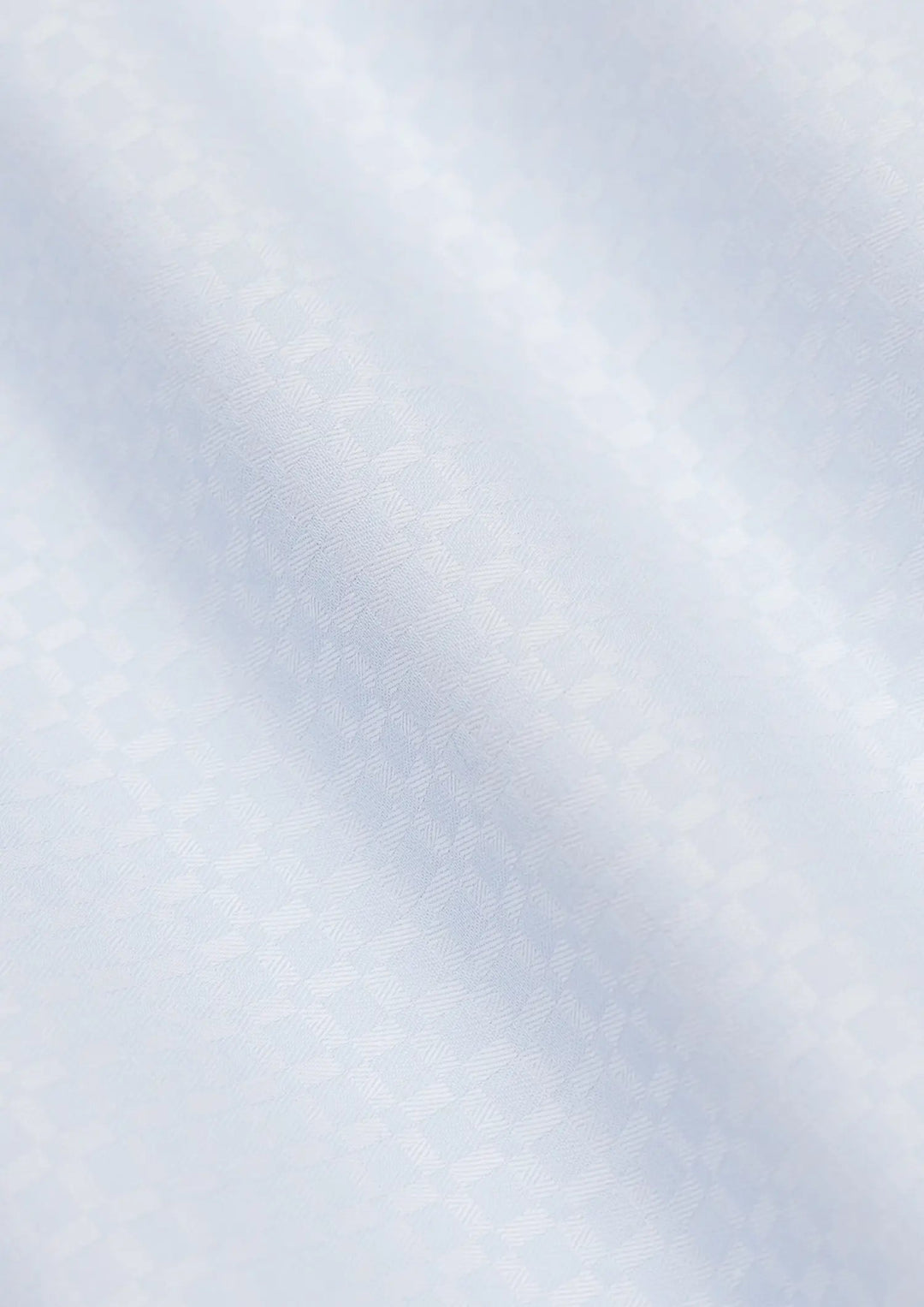 Pale Blue Microcheck Shirt - SARTORO