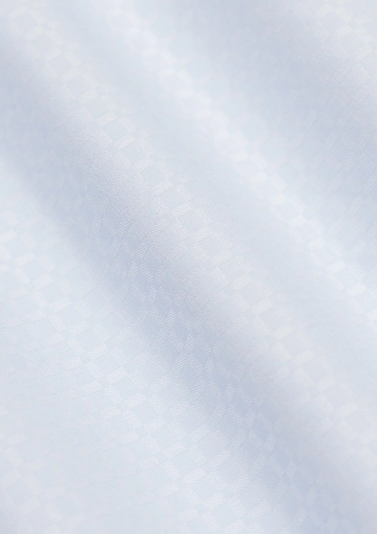 Pale Blue Microcheck Shirt - SARTORO