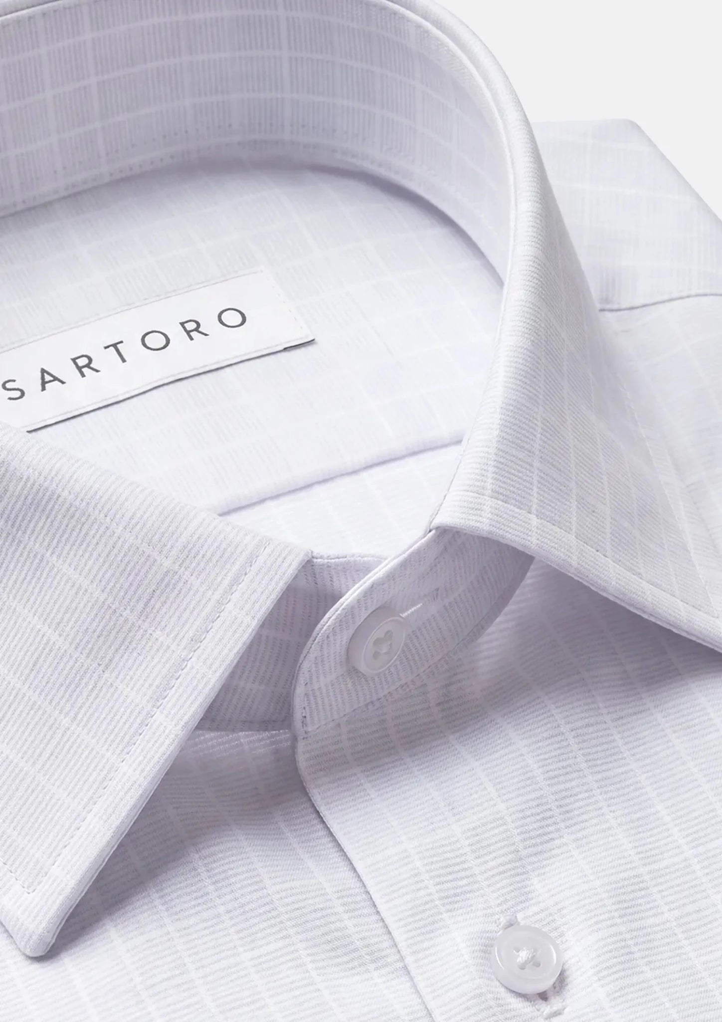 Pale Grey Grid Shirt908