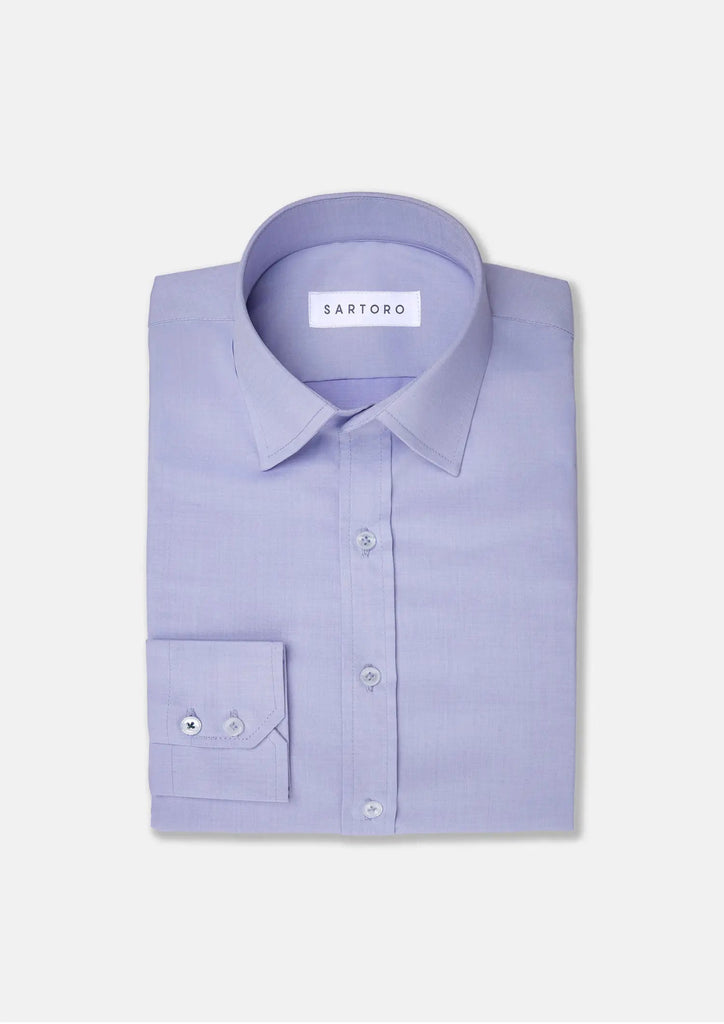 Pale Lavender Ultrasoft Bamboo Shirt - SARTORO