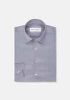 Paynes Gray Pinstripe Shirt - SARTORO371