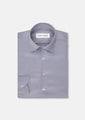 Paynes Gray Pinstripe Shirt - SARTORO