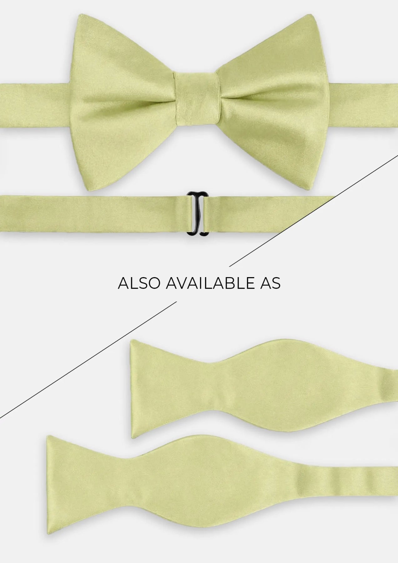 Pear Green Tie - SARTORO921