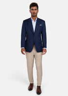 Penn Blue Sharkskin Ellis Jacket - SARTORO20