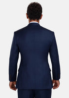 Penn Blue Sharkskin Ellis Suit - SARTORO417
