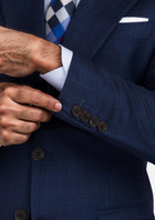 Penn Blue Sharkskin Ellis Suit - SARTORO927