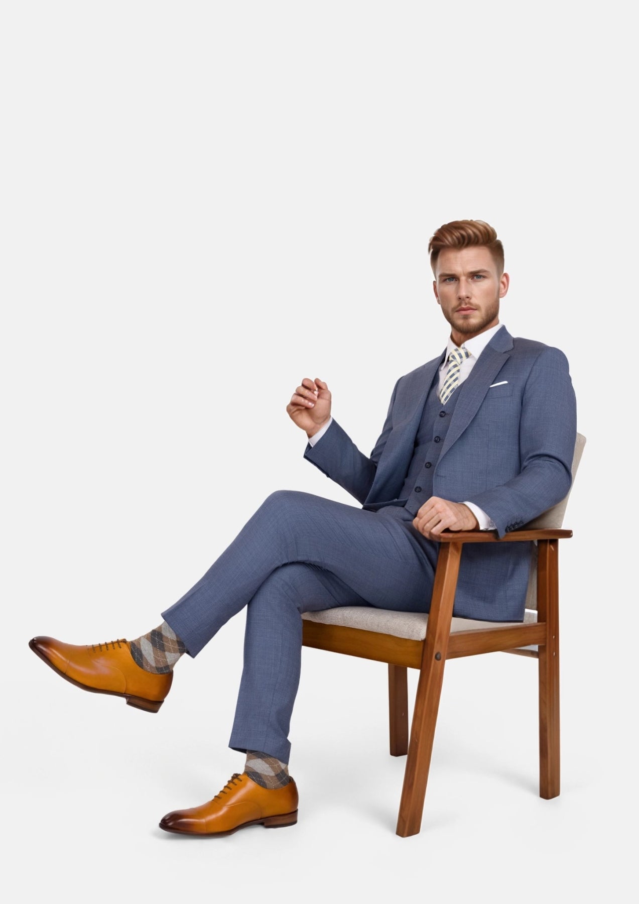 Philly Blue Ellis Suit - SARTORO