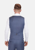 Philly Blue Vest - SARTORO258