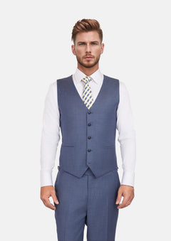 Philly Blue Vest - SARTORO