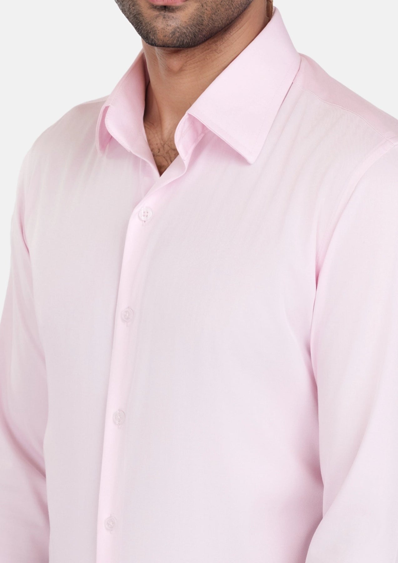 Pink Ultrasoft Bamboo Shirt - SARTORO