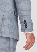 Polo Blue Windowpane Bamboo Suit - SARTORO